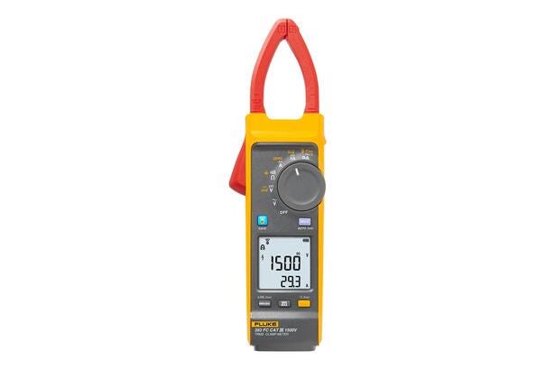 393 FC CAT III 1500 V True-rms Clamp Meter 393 FC CAT III 1500 V True-rms Clamp Meter