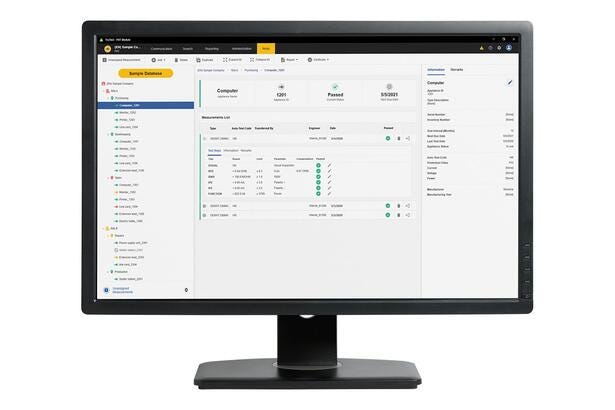 Fluke TruTest Data Management and Reporting Software