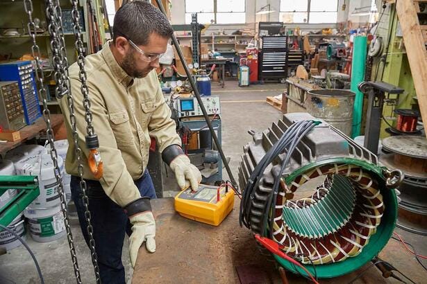 Fluke 1537 2500 V 500 GΩ Insulation Tester Fluke 1537 2500 V 500 GΩ Insulation Tester