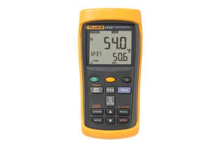 Fluke 54 II B Dual Input Digital Thermometer with Data Logging